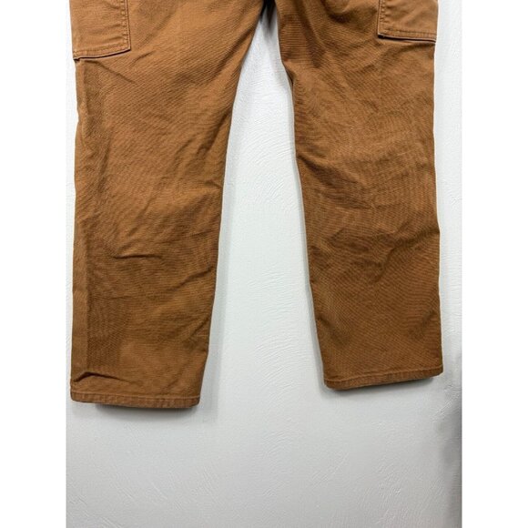Carhartt Mens BN3334-M Rugged Duck Double Coyote Utility PantsSize 32X30 Grunge - Picture 9 of 16